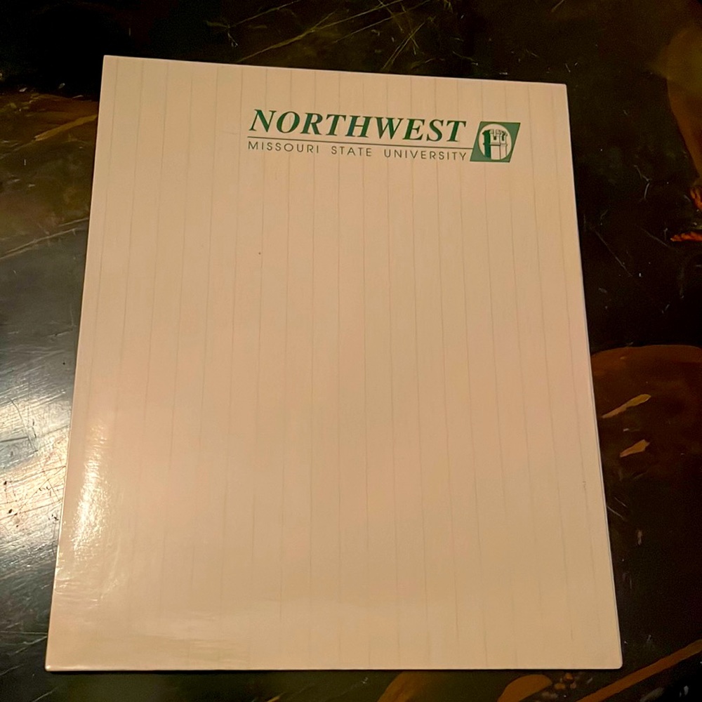 Vintage Northwest Missouri State University folder